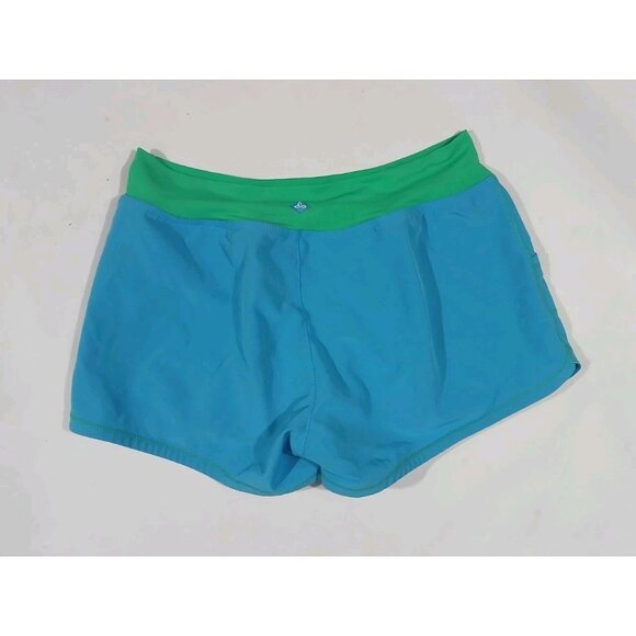 PrAna Millie Board Shorts Size Small Teal Active Water Hike Beach Pull On - Picture 6 of 9